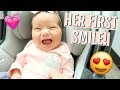 BABY'S FIRST SMILE CAUGHT ON CAMERA!