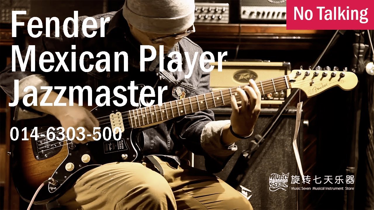 Fender Mexican Player Jazzmaster | 014-6303-500 | No Talking
