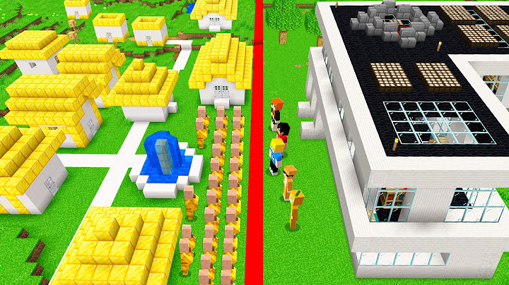 Os Aldeões Separaram Minha Vila no Céu ao Meio no Minecraft!
