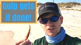 Fishing for Flounder and Finding Redfish  Surf Fishing Gulf Shores AL
