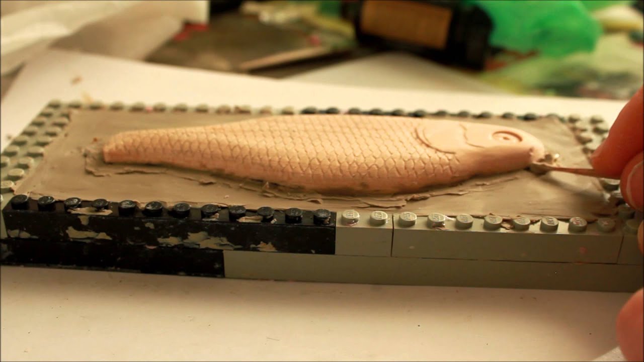 how to make a 2 piece mold for fishing lures 