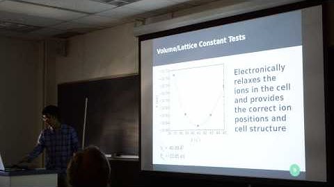 Tim Alderson - Calculating Optical Properties Using Density Functional Theory
