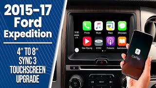 20152017 Ford Expedition Factory 4' to 8' Sync 3 GPS Navigation Upgrade  Easy Plug & Play Install!