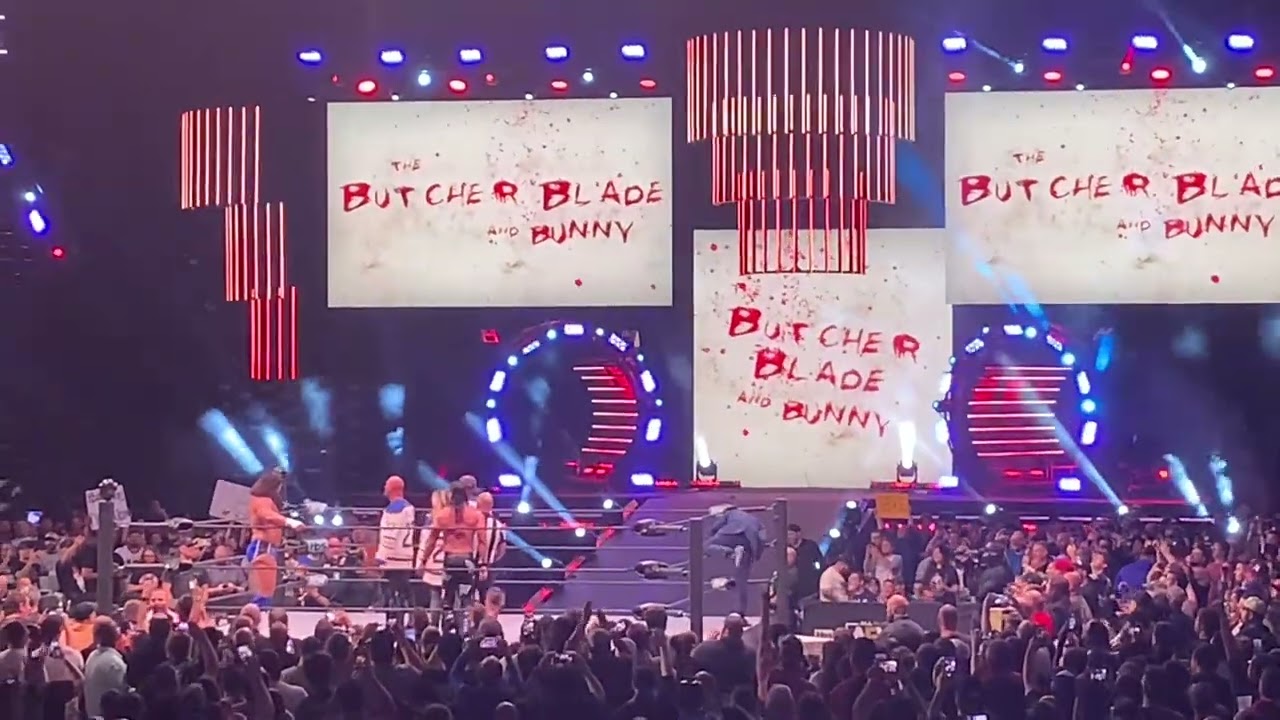 Butcher, Blade, and the Bunny Entrance from AEW Dark in Buffalo