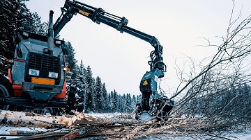 JAK-200K tree shear for tractor timber loaders | Tractor Attachments | Jak.fi