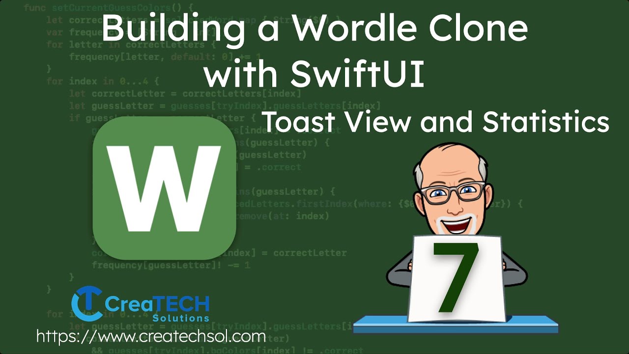 SwiftUI App Clone: 7 Toast and Statistics - YouTube