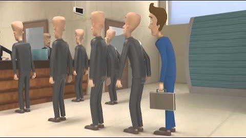 "Queues" - Animation short movie.