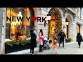 [4K]🇺🇸NYC Christmas Walk🎄Upper East Side, Madison Ave/Holiday Decorations✨Ralph's Coffee☕Dec.15 2021