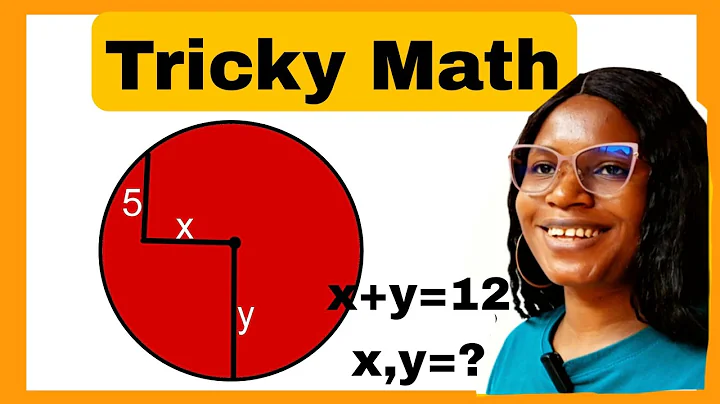 A Nice geometry math question| find the value of x and y.