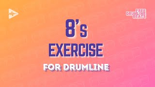 8’s - Drumline Warmup Exercise - Free Drumline Beats (Snare, Tenor, Bass)