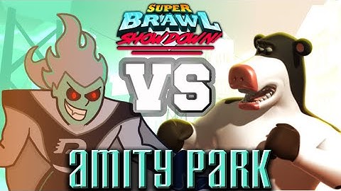 Dark Danny Phantom vs Otis | Super Brawl Showdown v0.3.0b Full Match Gameplay