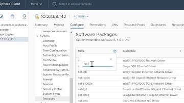 Tips on Host Management in the vSphere Client