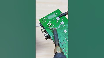 How to remove RCA sockets on a multilayer pcb #desoldering #tips #electronic #creative #ideas #fyp
