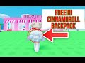 How to get cinnamoroll backpack for free roblox hello kitty cafe