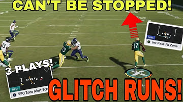 THIS IS CHEATING! Rare 3 Play Glitch Run Scheme, NO DEFENSE CAN STOP😱! Madden NFL 21 Tips & Tricks