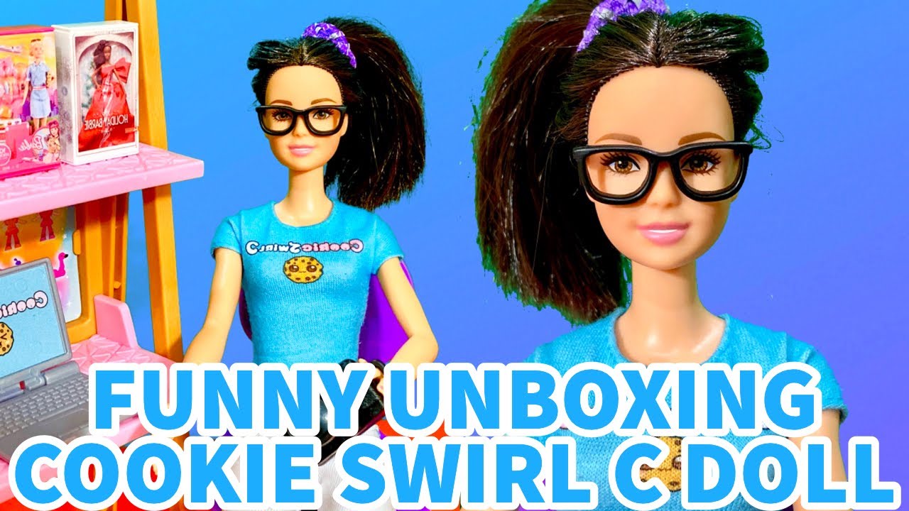 [HILARIOUS] COOKIESWIRLC UNBOXING DOLL! YouTube