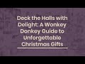 Explore unique christmas gifts for everyone at wonkey donkey bazaar