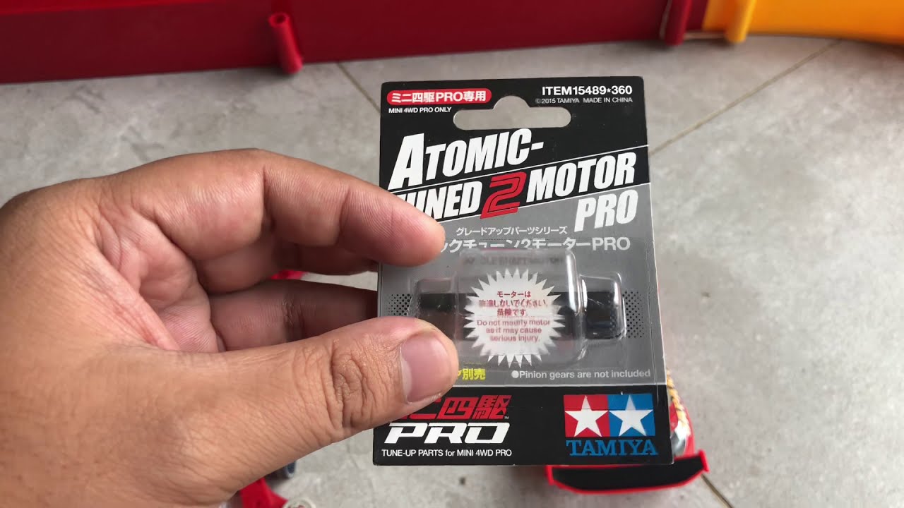 Test run TAMIYA Atomic tuned 2 motor pro di ma chassis