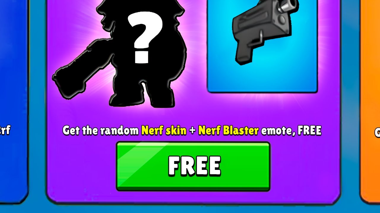 SPECIAL NERF GIFTS!!! 🎁🎁 - Stumble Guys