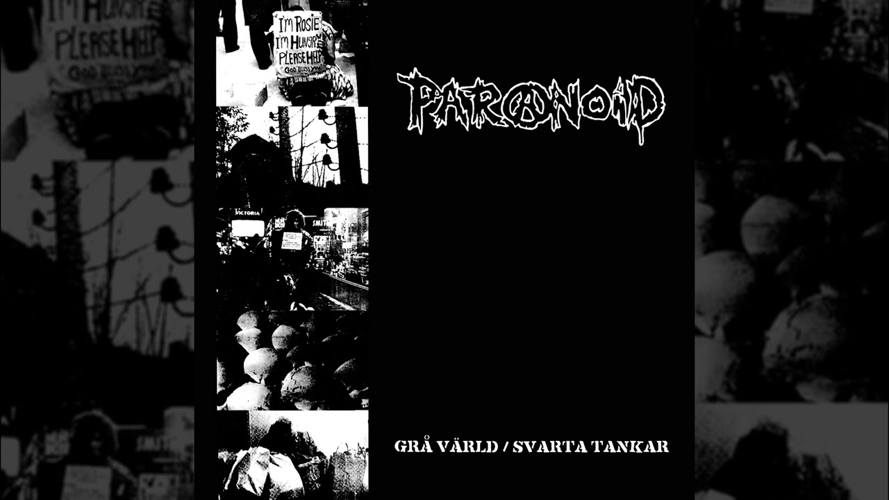 偏執症者 (Paranoid) - Svarta Tankar (Skitsystem). Cover of the 