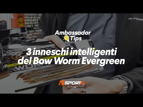 3 modi intelligenti per innescare il Bow Worm Evergreen | Bass Fishing | SportIT.com