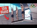 Brothers try OLYMPIC DIVING for the first time... *terrible idea*