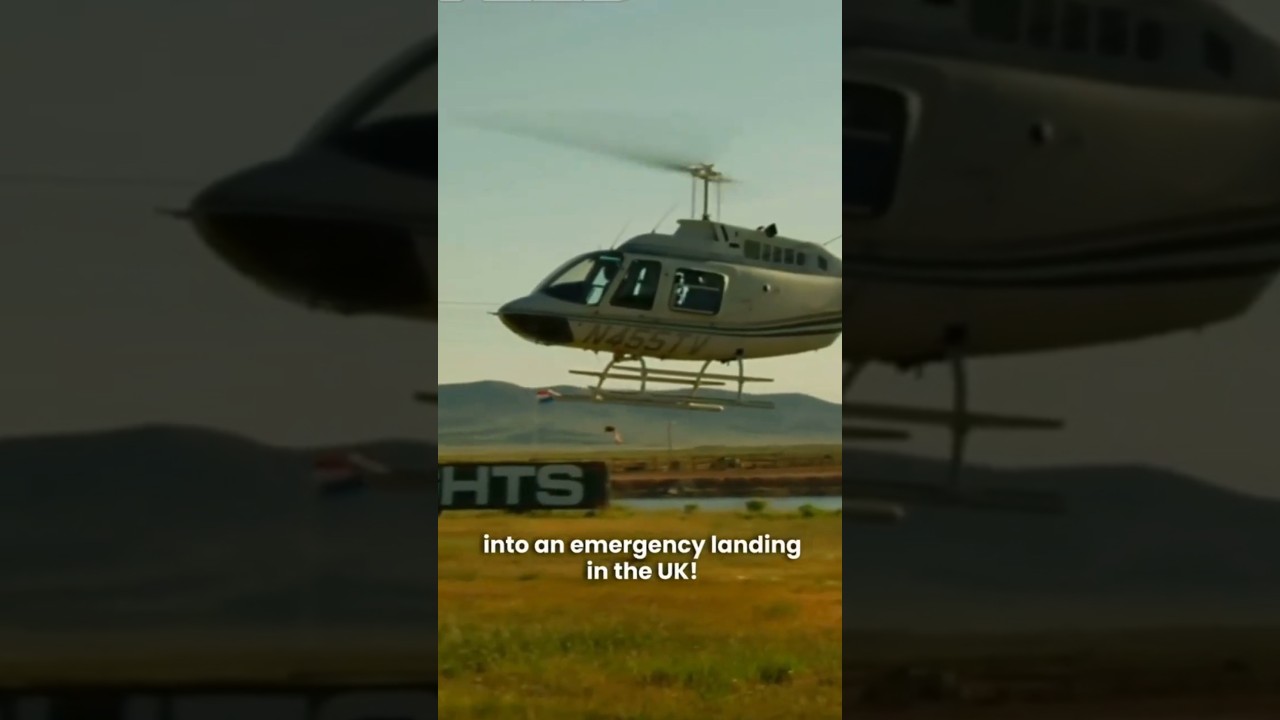 Trump & Melania’s Helicopter Emergency Landing in UK | Marine One Scare Explained