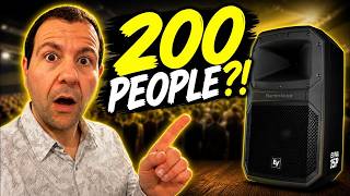 Are 15” PA Speakers Enough for 200 People? EVIVA 15P Real World Test