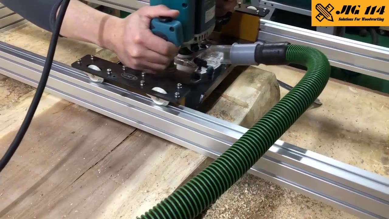 Easy Sled 2020 (Router Sled with Template Jig) 2. How to