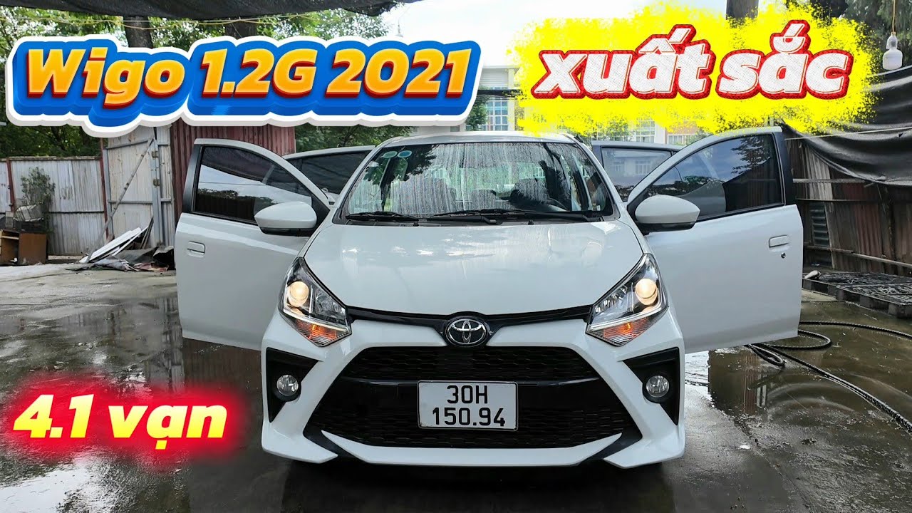 Toyota Wigo 1.2G 2021 số tự động, tư nhân 1 chủ, 4.1 vạn, lốp theo xe còn dày | Đẹp xuất sắc
