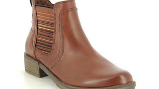 Tamaris Hayden 25012-23-305 Tan Chelsea Boots