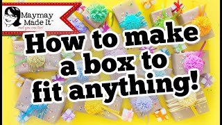 Box Making Made Easy…EVEN I CAN DO THIS MATH!