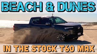 LDV T60 MAX Luxe | Off road on the Beach & Dunes | Southgates, WA | + Recovery gear review.