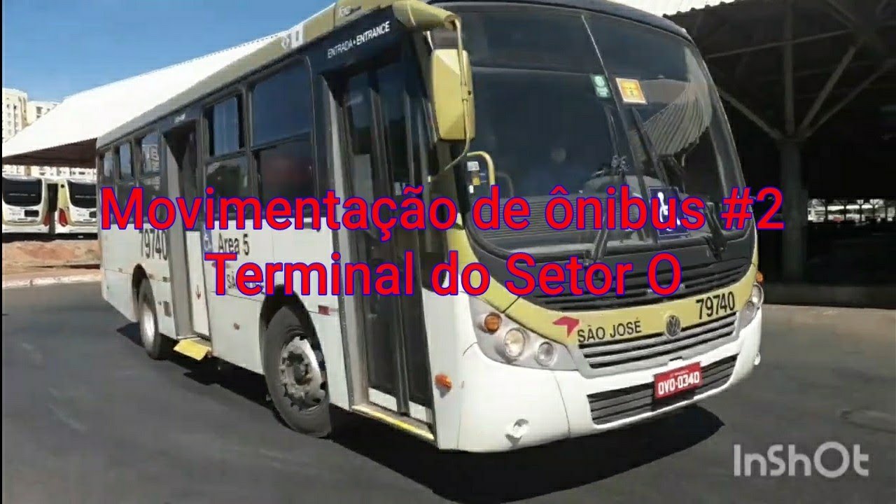 Movimentação de ônibus #2 Terminal do Setor O - YouTube