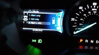 2019-2020 Ford Fusion Energi: Poor lane departure design 2019 2020 Ford Fusion Energi Cruise Control Drive