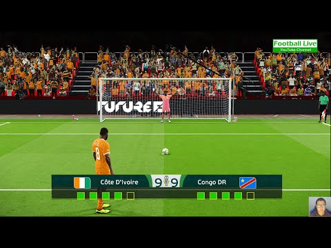 Côte dIvoire vs Congo RD - Penalty Shootout 