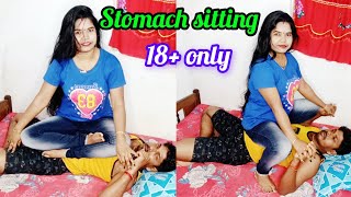 stomach sitting with victory poses//(request video) funny ? challenges