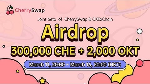 CherrySwap & OKExChain 300,000 CHE Airdrop | How to Add OKExChain Testnet Network to Metamask |HINDI