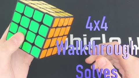 4x4 Walkthrough Solves