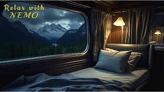 Night Train Journey with Relaxing Train Sounds | Cozy Sleeper Car Ambience for Relaxation & Sleeping screenshot 3