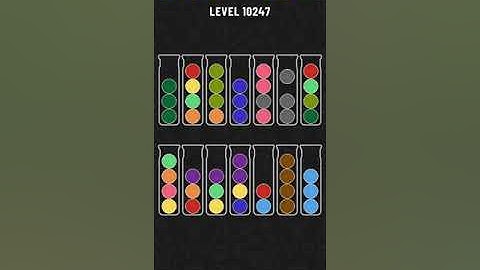 Ball Sort Puzzle Level 10247 / Water Sort Puzzle Level 10247  / all the same