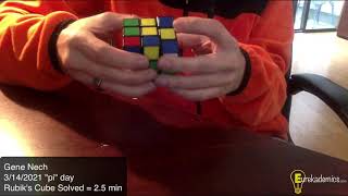 Gene Nech - Rubik's Cube - 2:30 minutes