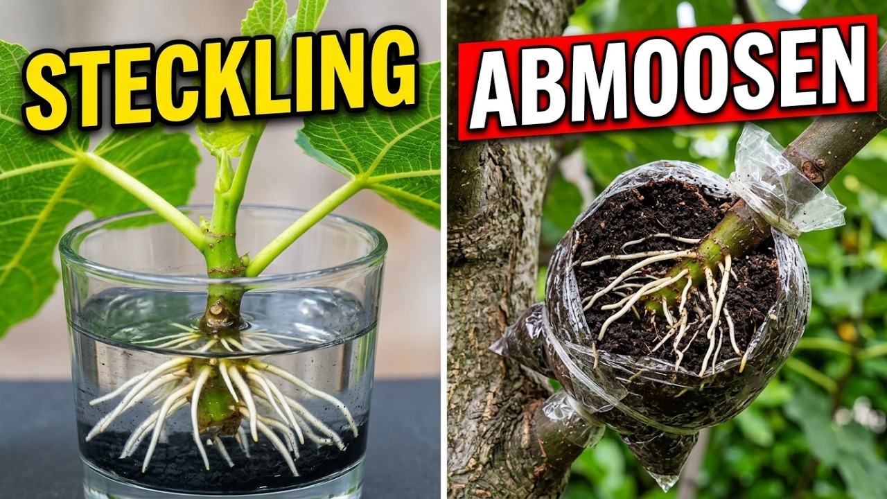 Feigen vermehren: Stecklinge oder Abmoosen – welche Methode ist besser?