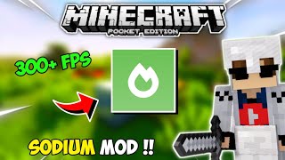 Finally Sodium Mod For Minecraft Pe || Sodium Mod For MCPE 1.19 || Boost FPS In MCPE Sodium Mod screenshot 4