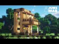 Minecraft smallest house｜how to build a wooden house in Minecraft (#127)