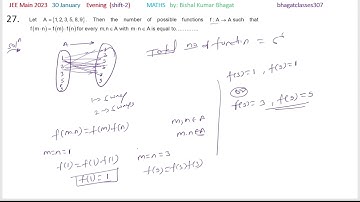 Let A = {1, 2, 3, 5, 8, 9}. Then the number of possible functions f : A → A such that f (m.n) =