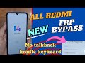 Redmi 10c Frp Bypass Miui 14 /All Redmi Miui 14 FRP Unlock 2023 Without Talkback