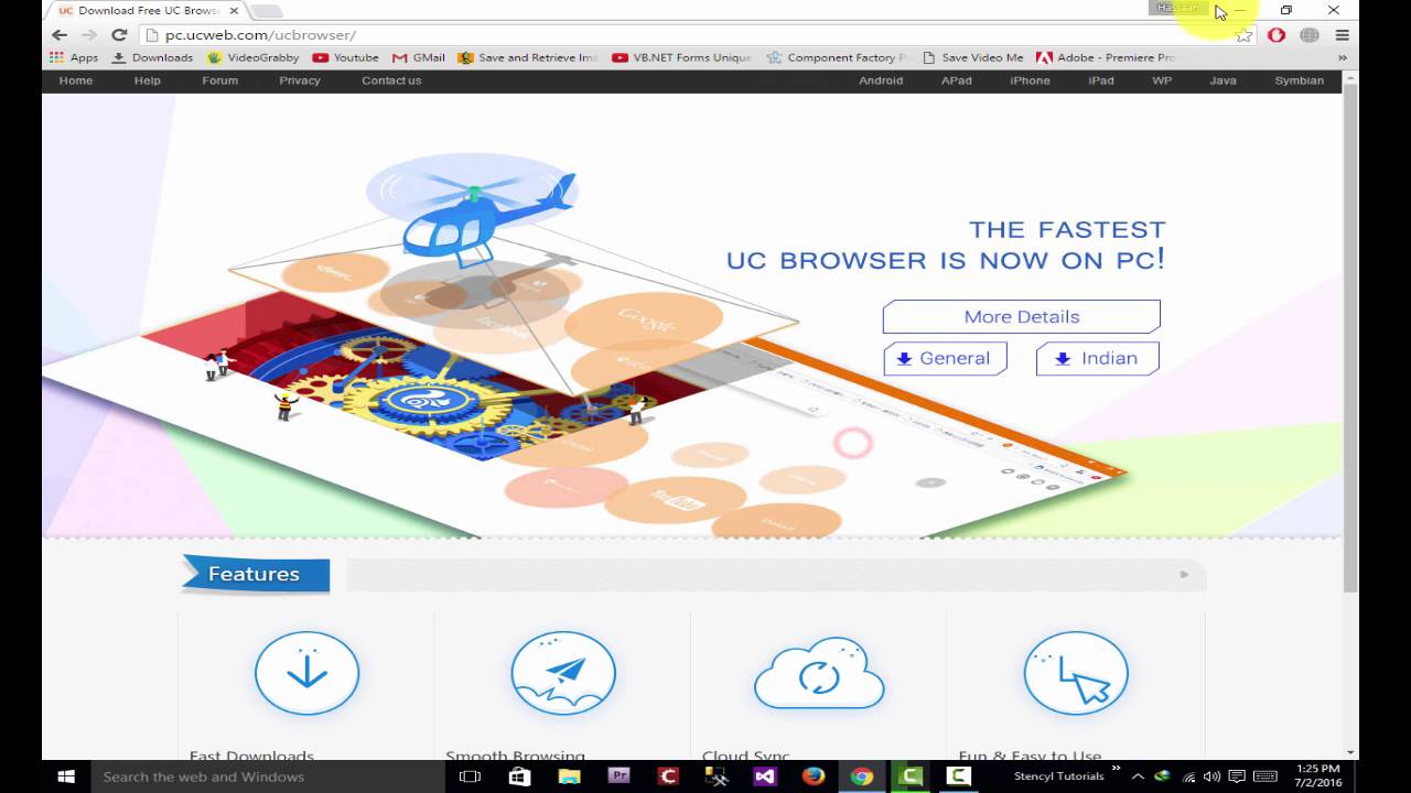 How to download and install UC Browser in Windows