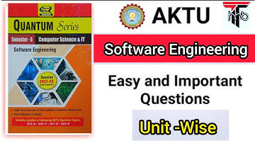 Software Engineering IMPORTANT QUESTIONS | AKTU | I I T | BITS | LPU | UNIT-WISE | ‎technohhp | #hhp