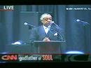 MJ at JB's funeral